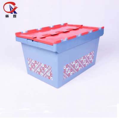 Plastic Moving Foldable Stacking Logistics Containers