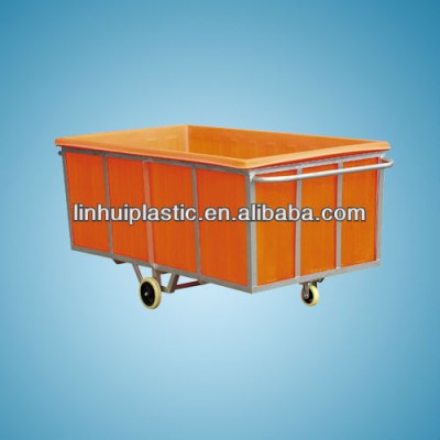 500L Rectangular Polypropylene Tank With trolly