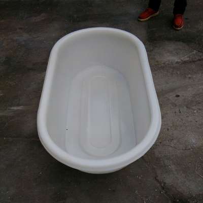 Chinese rotomolding plastic large hot oval shape washing basins for children